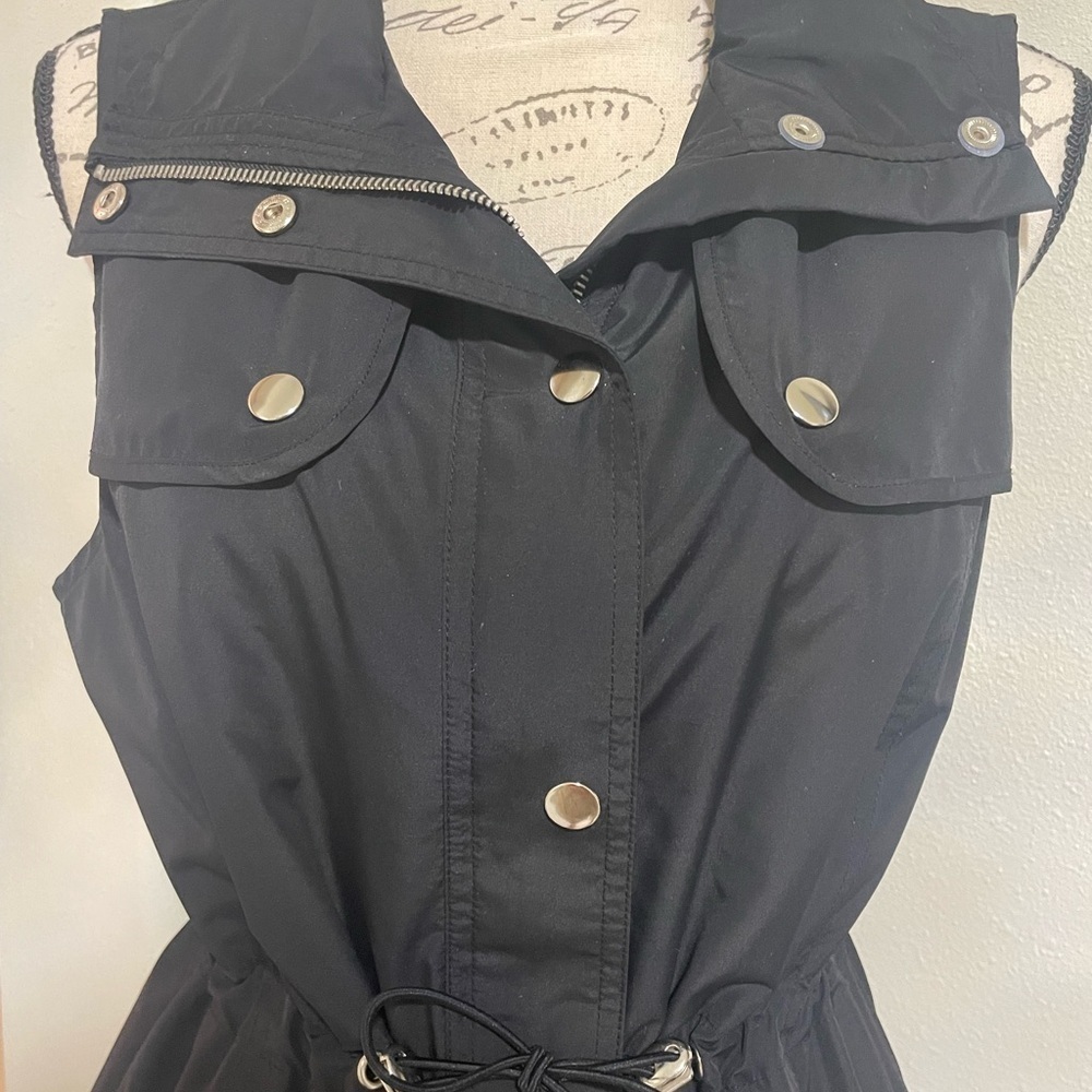 💎 JM collection black vest SZ PM EUC - Picture 2 of 12